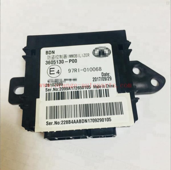 Chinese Wholesaler For Great Wall&Haval Burglar Proof Control Module For For Wingle (OEM 3605130-P00)