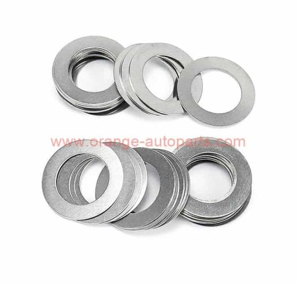 China Manufacturer 0.1mm 0.2mm Metal Working Thin Shim Flat Washer Ultra Thin High Precision Adjusting Gasket Hard Flat Washer