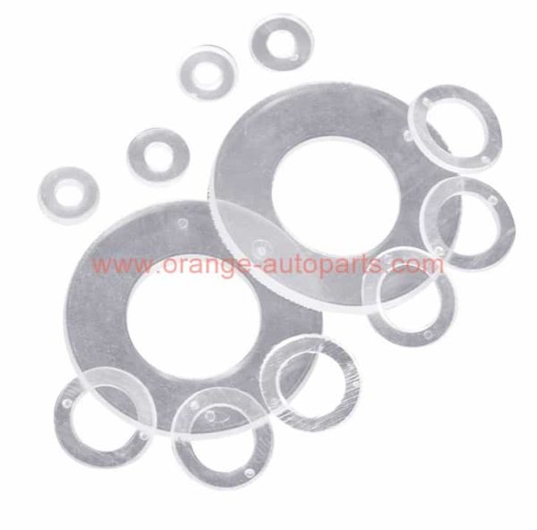 Factory Customized 0.2mm Thick Plastic Acrylic Transparent Nylon Plastic Clear Thin Retaining Washers