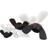 China Supplier 1/4–20 Pa66 White Black Plastic Nylon Butterfly Wing Nut M6