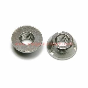 China Supplier 1/4 Stainless Steel 304 Tri-groove Anti Theft Security Nuts