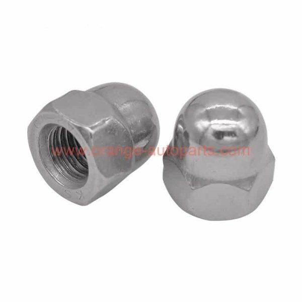 Wholesale Price 1/4" 3/8" 7/16" Unc Imperial Stainless Steel 304 Din 1587 Acorn Hex Cap Nuts