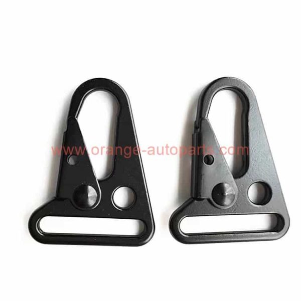 Factory Customized 1 Inch 25mm Black Metal Buckle Heavy Duty Spring Snap Hook Sling Clips For Gun And Rifle Straps