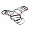 China Manufacturer 1 Inch Metal D-rings Non Welded Dee Ring For Handbags Diy Craft Accessories