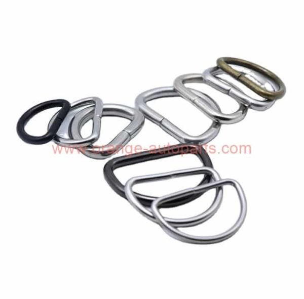 China Manufacturer 1 Inch Metal D-rings Non Welded Dee Ring For Handbags Diy Craft Accessories