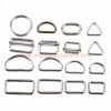 China Manufacturer 1 Inch Metal D-rings Non Welded Dee Ring For Handbags Diy Craft Accessories