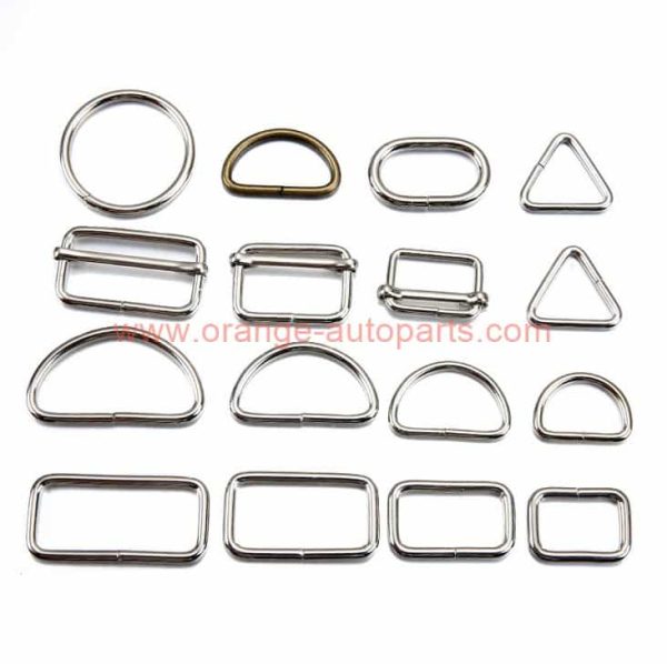 China Manufacturer 1 Inch Metal D-rings Non Welded Dee Ring For Handbags Diy Craft Accessories