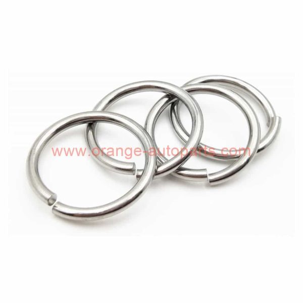 Wholesale Price 1.0-3.0mm Stainless Steel Single Loop Open Jump Rings Diy Split Rings