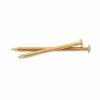 China Supplier 1.5mm*20mm Round Head Brass Nails Wood Furniture Decorative Nails Brass