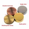 Factory Customized 10/12/14/16/18/20/25mm Brass Brushed Bright Mirror Nails Screw Cap Covers