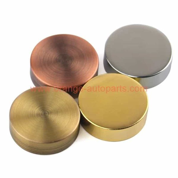 Factory Customized 10 – 25mm Brass Screw Cap Covers Decorative Fittings Brushed Bright Mirror Nails