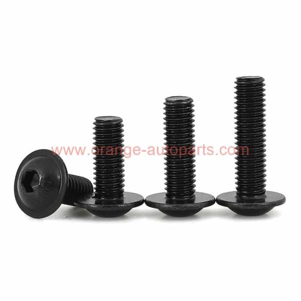 China Supplier 10.9 Grade Iso 7380-2 Hex Socket Pan Head Screws With Collar M4 M5 M6 M8 M10 M12