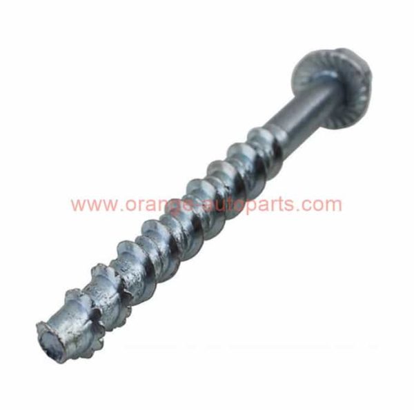 China Manufacturer 10b21 White Galvanized Concrete Masonry Screw Anchor