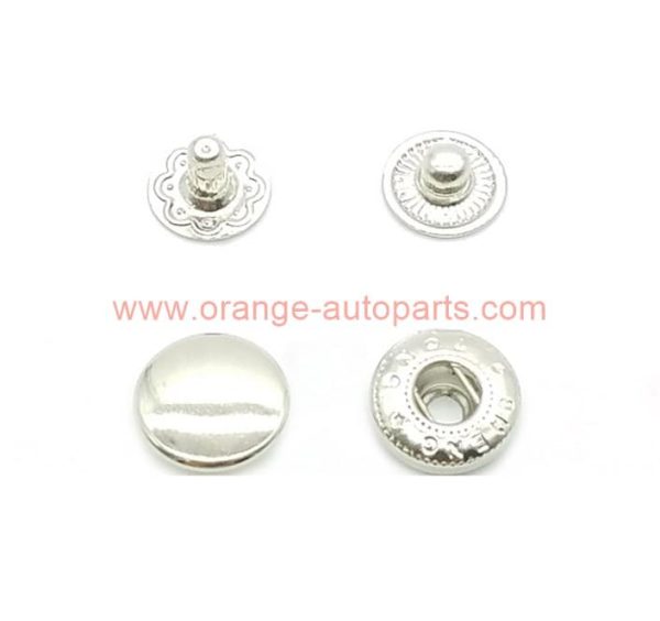 Factory Customized 10mm 12mm 15mm Metal Buttons Press Studs Sewing Snap Fastener Button