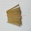 China Supplier 10mm 15mm 18mm 21mm 26mm 35mm Pure Copper Nails Round Small Copper Nail Antique Drum Furniture Hinge Brass Nails Gold,Black