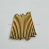 China Supplier 10mm 15mm 18mm 21mm 26mm 35mm Pure Copper Nails Round Small Copper Nail Antique Drum Furniture Hinge Brass Nails Gold,Black