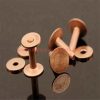 China Manufacturer 11.5 Copper Metal Rivet Blank Column Copper Rivet Fastening Leather Tool