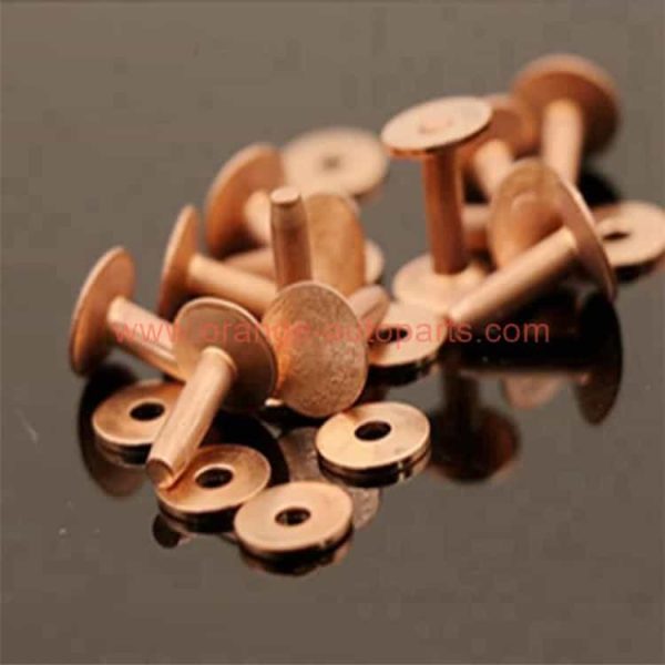 China Manufacturer 11.5 Copper Metal Rivet Blank Column Copper Rivet Fastening Leather Tool