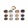 China Supplier 12mm Bronze Color Copper Press Snap Button For Clothing