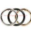 Factory Customized 13mm 25mm 35mm Cheap Key Chain Spring Snap Hooks O Ring Circle Round Carabiner