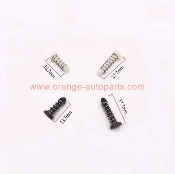 China Supplier 14mm/18mm Plastic Lock Pin Spring Fan Snap Rivet