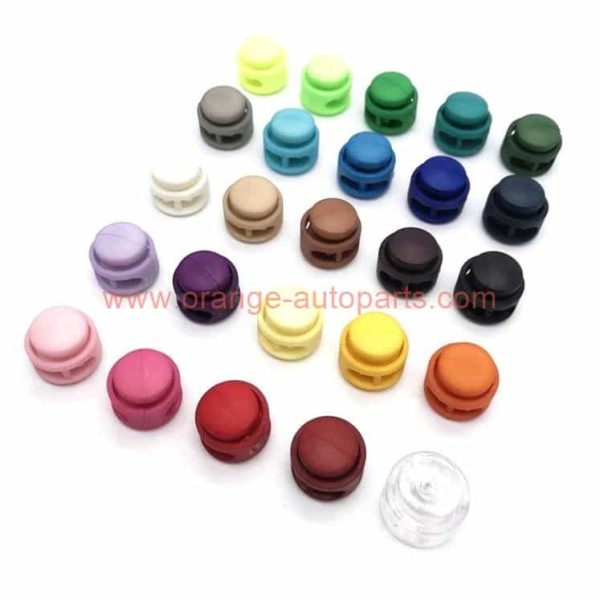 China Supplier 16x17mm Plastic Rope Spring Buckle Nylon Cord Lock Toggle Stopper