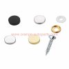 Factory Customized 17mm 19mm 22mm Decorative Brass Mirror Screw Nail Polished