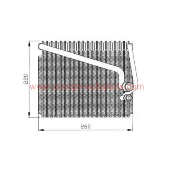 China Manufacturer 1990-2012 Electric AC Evaporator For Fiat Tempra 46722263 7780349 7582606