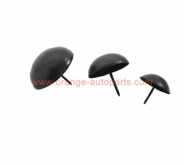 China Supplier 19mm Black Color Dome Head Big Head Sofa Chair Nail