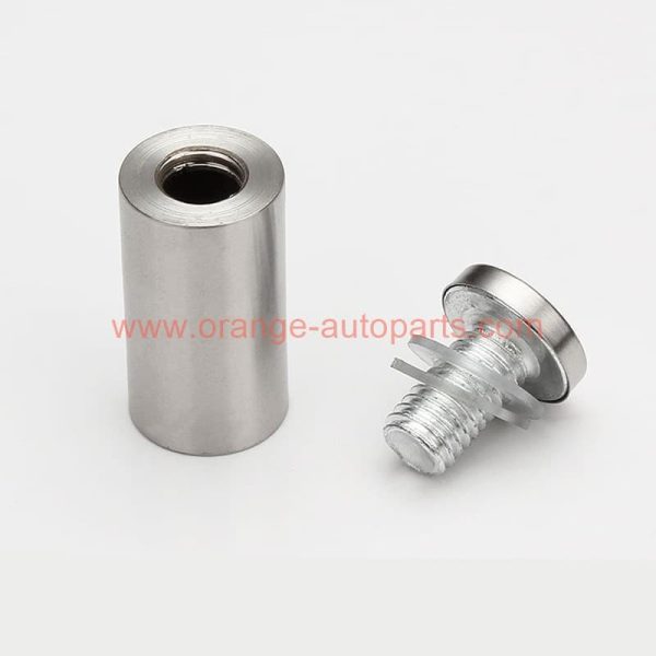 China Manufacturer 19mm Stainless Steel Hollow Lass Stand Off Advertisement Fixing Screws Standoff Pin