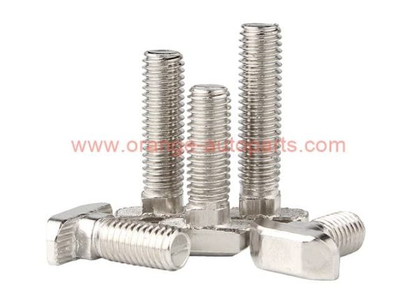 Factory Price 20/30/40/45 Series M5 M6 M8 Din 188 Stainless Steel Hammer T Head Bolts With Double Nip