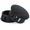 Wholesale Price 22mm Cheap Nylon Plastic Black Domed Head Hole Plugs Round Snap Panel Caps