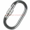 Wholesale Price 25kn 110*60 Cheap Outdoor O Type Master Lock Climbing Carabiner