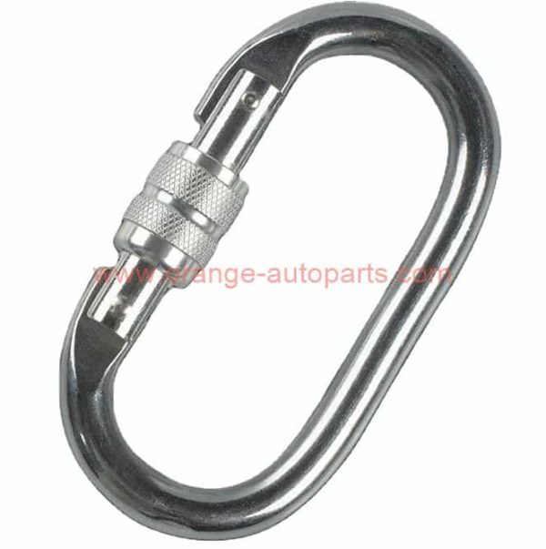 Wholesale Price 25kn 110*60 Cheap Outdoor O Type Master Lock Climbing Carabiner