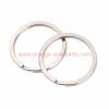 China Supplier 25mm 12mm Flat Round Blank Steel Split Rings Keyring Key Ring Flat