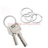 Factory Price 25mm 12mm Stainless Steel Flat Split Rings Key Chain Ring