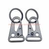 Factory Price 25mm 32mm 38mm Black Keychain Webbing Hang Buckle Spring Snap Hook Rifle Gun Sling Clip Hook