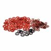 China Supplier 27.4mm Od X 8.5mm Id X 3mm Thick Customized Red Fibre Flat Washers For Transformer