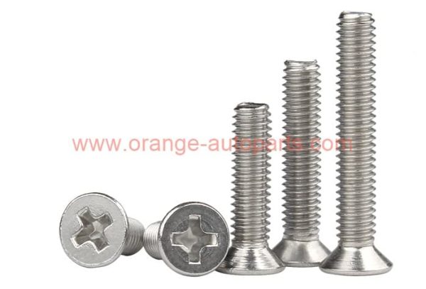 Wholesale Price 3/16'' – 5/16'' Stainless Steel 304 Phillips Cross Recessed Countersunk Head Machine Screw