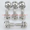 Wholesale Price 3/16 – 5/16 Stainless Steel 304 Cross Recessed Round Pan Head Machine Screw With Washer