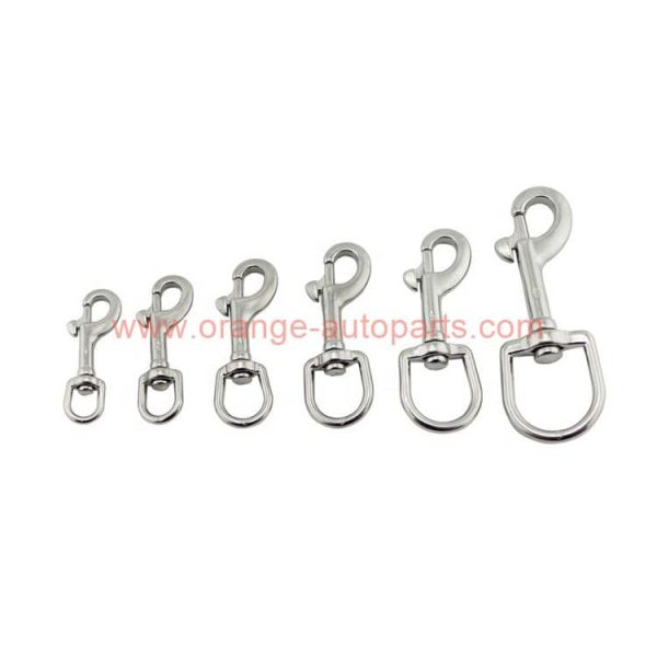 Factory Customized 304 316 Stainless Steel 1/2 5/8 3/4 Swivel Eye Bolt Snap Hooks