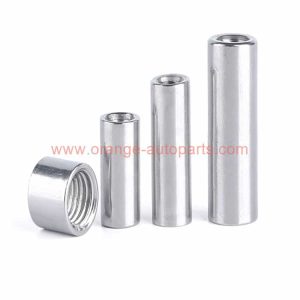 China Supplier 304 316 Stainless Steel Connection Round Nut Cylindrical Screw Joint Nut M3-m16