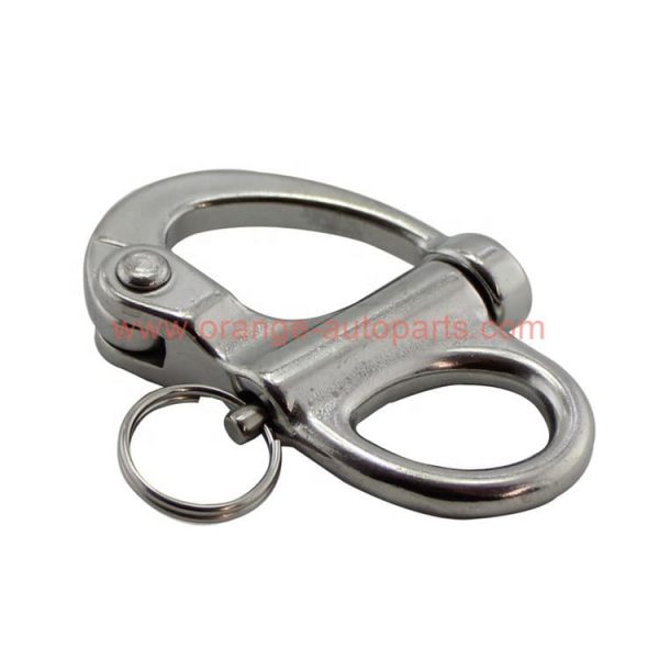 China Supplier 304/316 Stainless Steel Fixed Snap Shackles