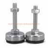 Factory Price 304 316 Stainless Steel M6 – M20 Furniture Cabinet Leveler Feet With Rubber Antiskid Adjustable Levelling Leg