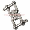 China Supplier 304/316 Stainless Steel Rigging Hardware Jaw-jaw Hook Swivel Eye Swivel Shackle Ring Connector