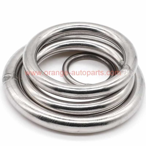 Factory Customized 304 Stainless Steel 3mm – 12mm Welded Round O Rings