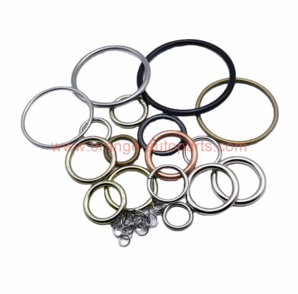 China Manufacturer 304 Stainless Steel 4" Heavy Type Seamless Welding Multi-purpose Metal Decorative Handbag O Ring