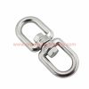 China Supplier 304 Stainless Steel 8-shaped Rotating Ring Universal Ring Eye Swivel Shackle Ring Connector