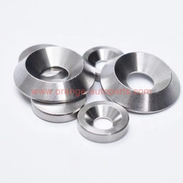 Factory Customized 304 Stainless Steel Cone Shaped Solid Washer Countersunk Flat Washers M4-m10