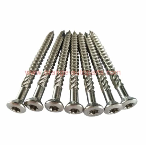 China Supplier 304 Stainless Steel Countersunk Torx Star Drive Bugle Head Deck Screws M4 M5